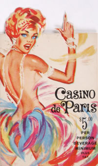 Petit programme Casino de Paris