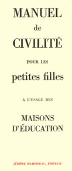 Pierre Lou�s, Manuel de Civilit� pour les Petites Filles